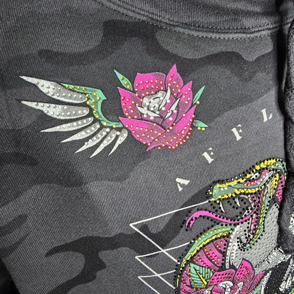 Affliction Men's Black Label Hoodie - Picture 6 of 13
